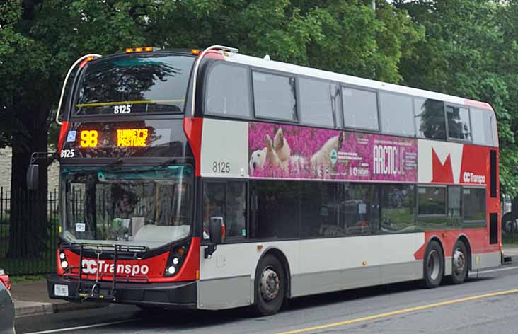 OC Transpo Alexander Dennis Enviro500MMC 8125